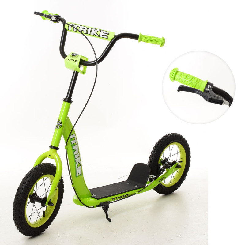 Самокат підлітковий iTrike SR 2-043-1-GR (green) Самокат підлітковий iTrike SR 2-043-1-GR (green)